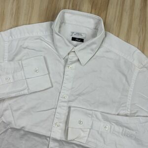 Versace Collection Trend Fit Solid White Button Down Dress Shirt Mens Sz 41 16